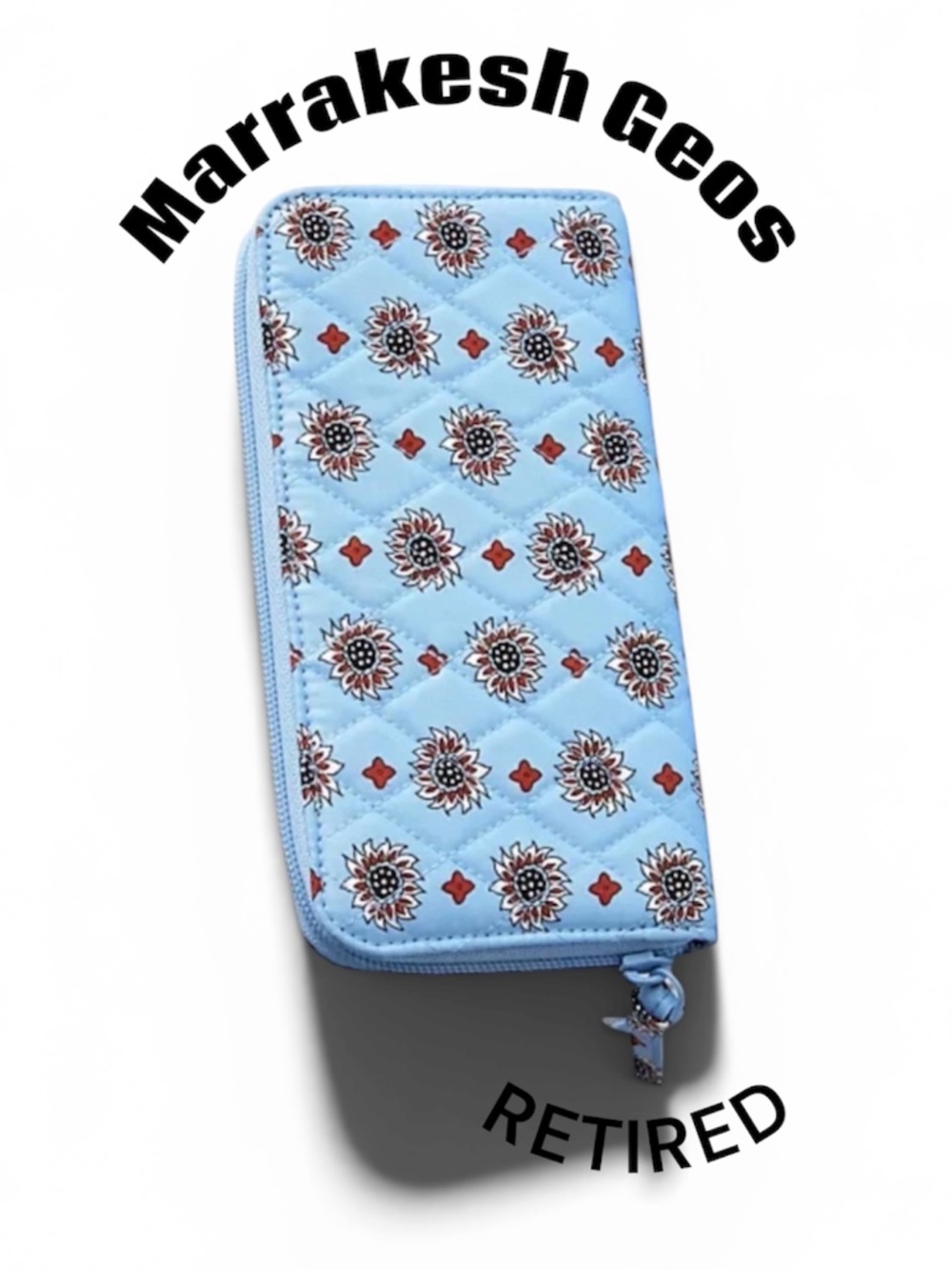 VERA BRADLEY CONTINENTAL WALLET MARRAKESH GEOS